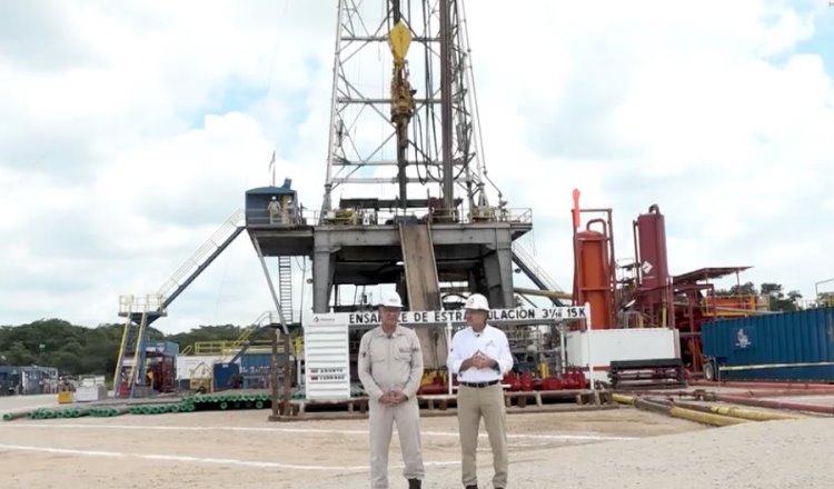 En 2 semanas llegarían a profundidad del pozo exploratorio Bushel en Cárdenas: Pemex