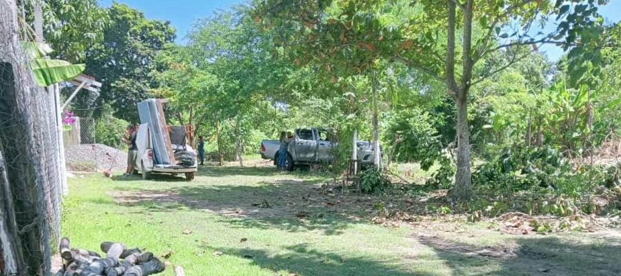 Vecinos denuncian desalojo de sus viviendas en Aparcero 2, Nacajuca