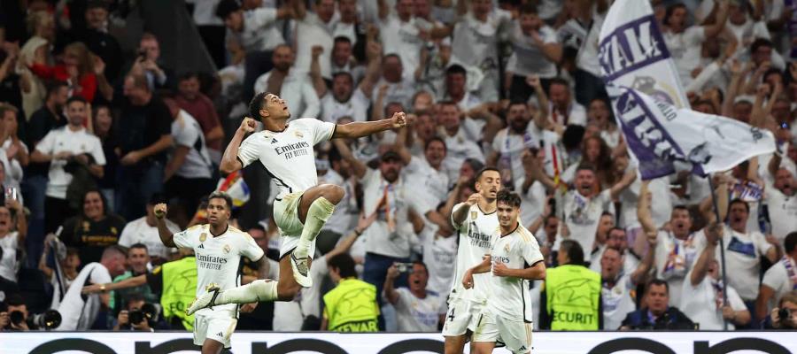 Termina jornada 1 de la Champions con victorias de Real Madrid, Arsenal y Bayern Múnich