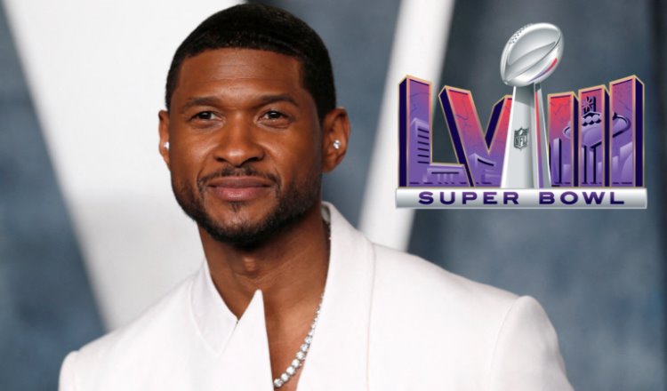 Usher en el medio tiempo del Super Bowl