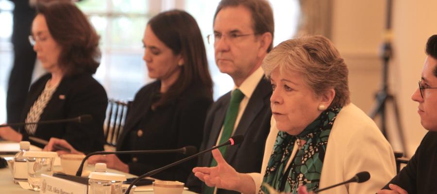 “México no minimiza problema de violencia” dice Bárcena ante Blinken en Washington