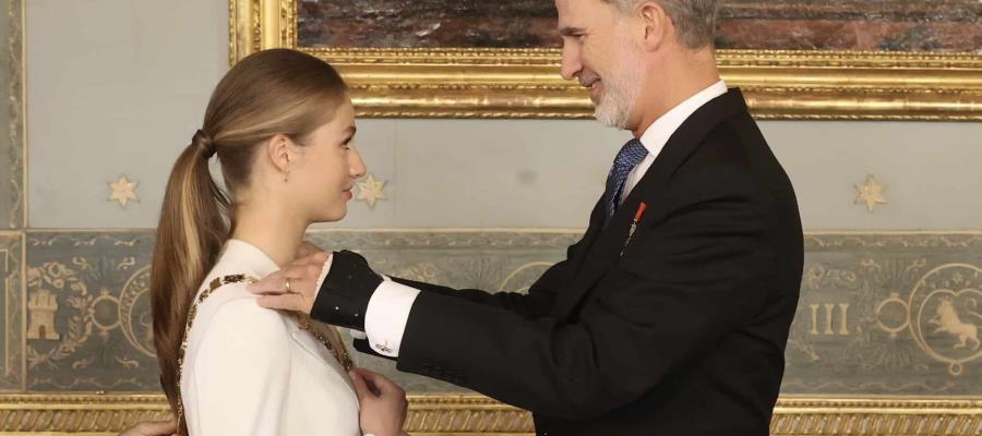 ¡Lista para reinar! Princesa Leonor jura la Constitución Española ante Cortes en su cumpleaños 18