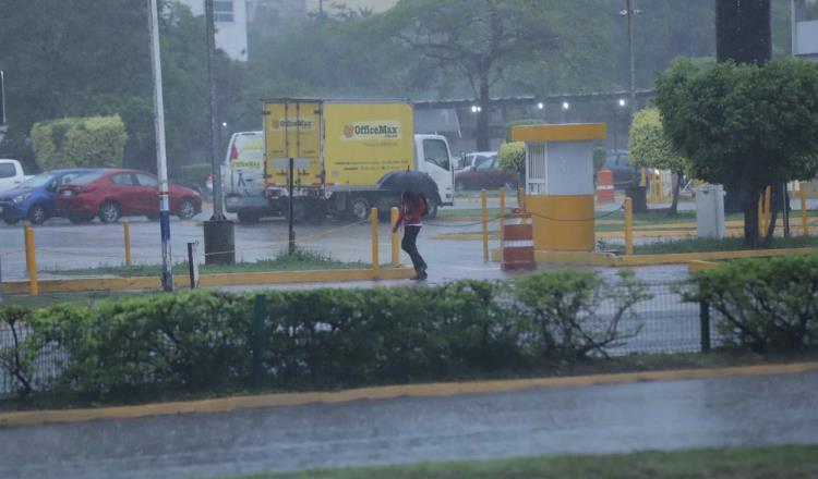 Frente frío 9 generará lluvias torrenciales en Tabasco este domingo