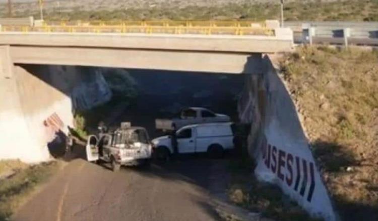 Abandonan 3 cuerpos sin vida en carretera de Zacatecas