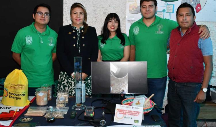 Ganan alumnos de la UJAT el primer lugar del Concurso Estatal Innovando Energía 2023