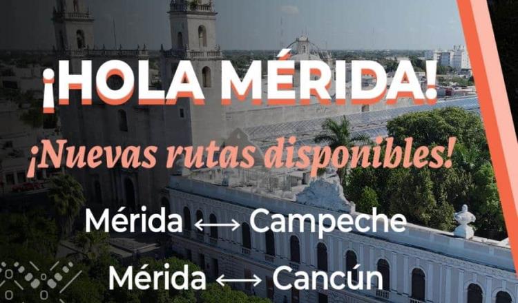 Aperturan venta de boletos para ruta Mérida – Campeche y Mérida – Cancún del Tren Maya