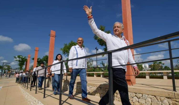 AMLO inaugurará malecón de Villahermosa el 2 de febrero