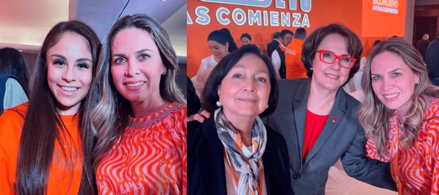 Presume Minés, fotos con “grandes mujeres” de MC