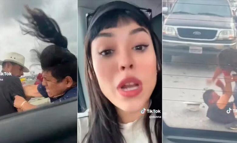 Danna Paola queda en medio de pelea de comerciantes en Tijuana