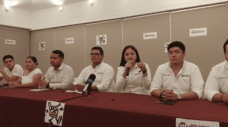 Presenta Red Estatal de Jóvenes campaña “Por la primera presidenta” en favor de Sheinbaum