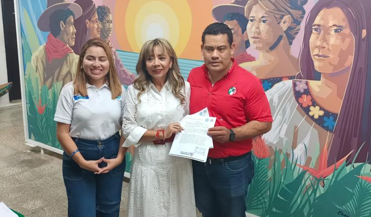 Se registra Beaurregard como candidata al gobierno por Fuerza y Corazón por Tabasco