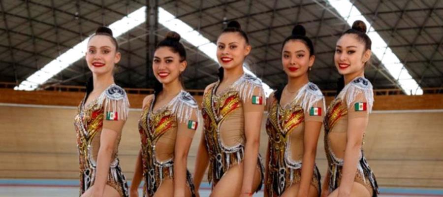 Equipo mexicano de Gimnasia Rítmica consigue 3 medallas en Copa Afrodita