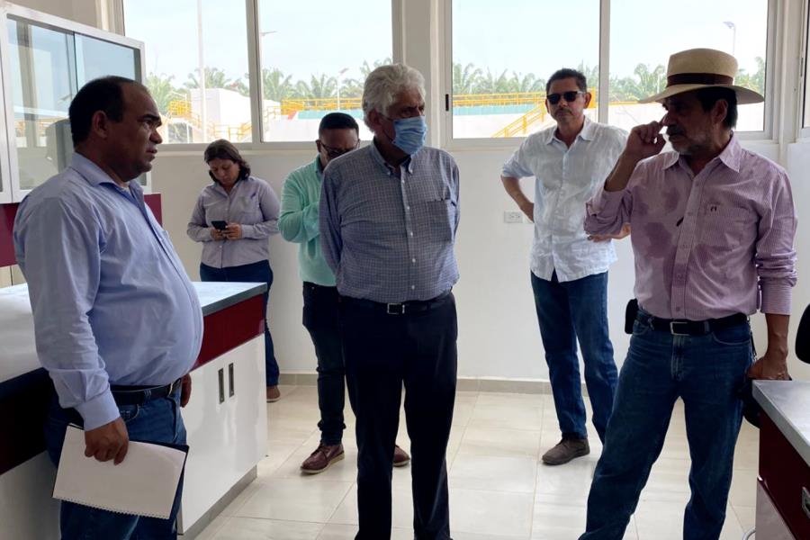 Realiza director general de Conagua visita de supervisión en planta de San Carlos