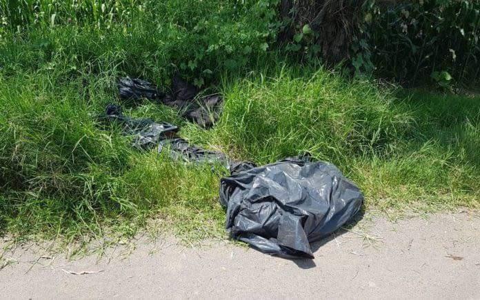 Encuentran bolsas con restos humanos en basurero de Paraíso