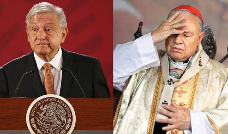 Asegura Obrador que no entrará en polémica con el Cardenal Íñiguez