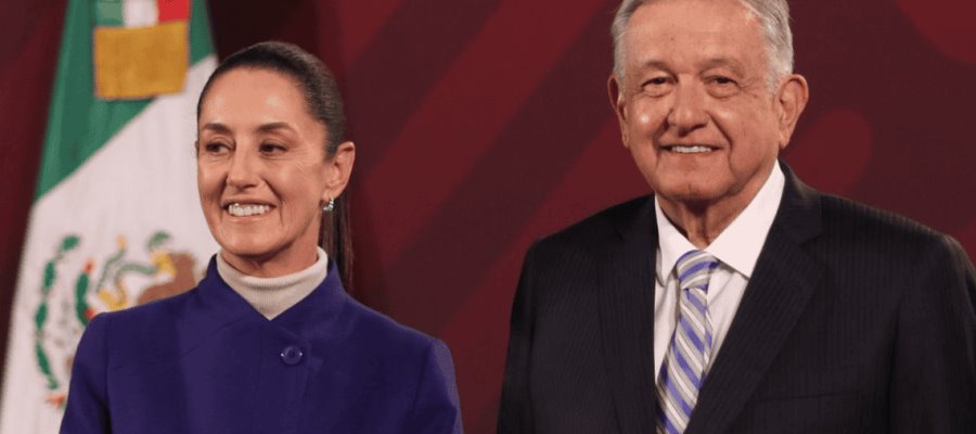 Encuentro de AMLO y Sheinbaum será a las 14:30 horas de hoy lunes