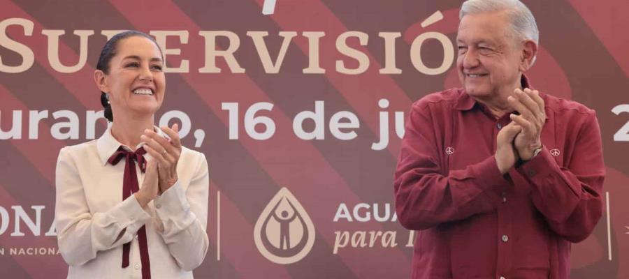 Falso que palomee a funcionarios de Sheinbaum: AMLO