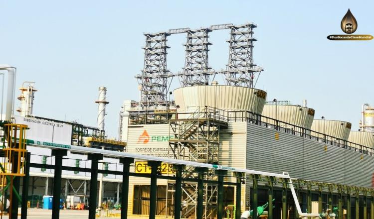 Refinería Dos Bocas producirá a plena capacidad en julio: Pemex