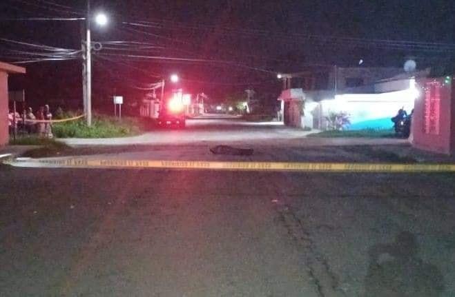 Ejecutan a hombre en calle de Villa Chichicapa, Comalcalco