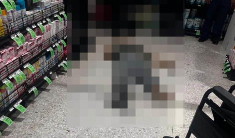 Fallece hombre al interior de supermercado… en Tamulté