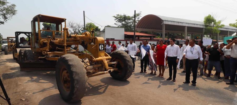 Banderazo de inicio de obras públicas Banderazo de inicio de obras públicas