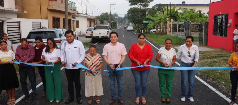 Drenaje, alcantarillado y pavimentación asfáltica para la colonia Manuel Sánchez Mármol de Cunduacán
