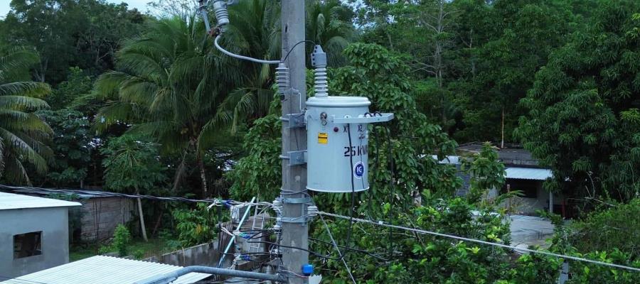 Entrega Cunduacán obra de ampliación eléctrica en Huimango 1ra Entrega Cunduacán obra de ampliación eléctrica en Huimango 1ra