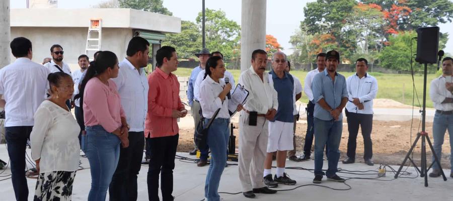 Supervisa gobierno de Cunduacán Avances en Unidad Deportiva Supervisa gobierno de Cunduacán Avances en Unidad Deportiva
