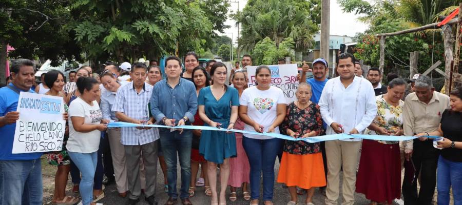 Gobierno De Cunduacán Entrega Obra En Río Seco, La Playita
