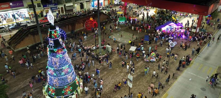 Invita Cunduacán a las actividades del Festival Navideño