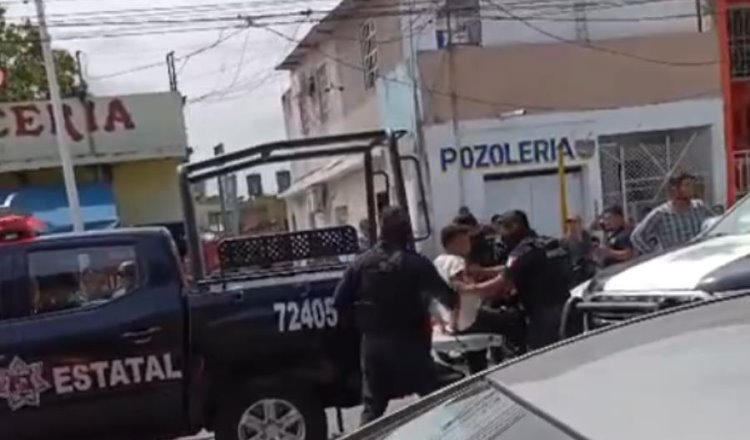 Balacera en Tamulté de las Barrancas deja dos heridos y 3 detenidos 