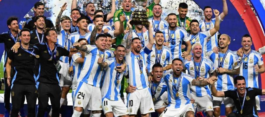España campeón de la Eurocopa y Argentina se corona en Copa América