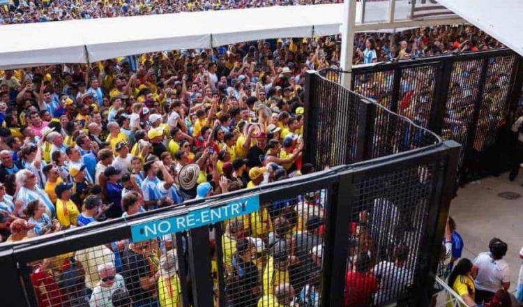 Aficionados demandan a Conmebol y Hard Rock Stadium por no poder acceder a pesar de tener boleto