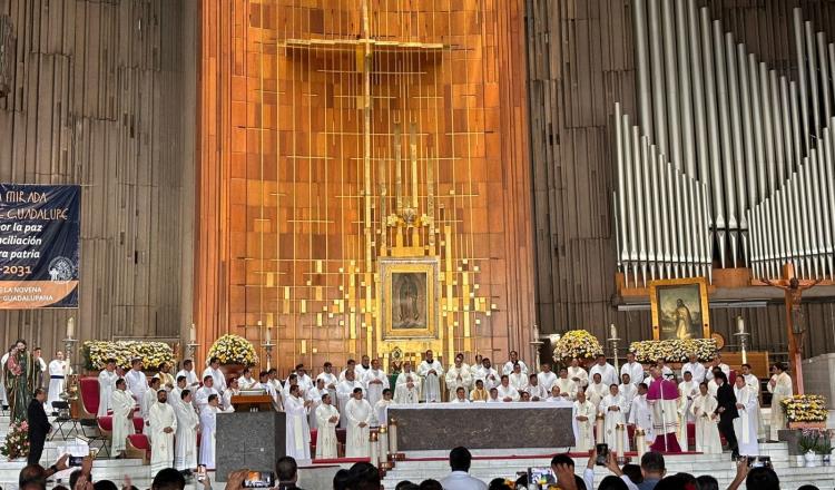 “Venimos de un rinconcito de México”; Diócesis de Tabasco peregrinó en Basílica de Guadalupe