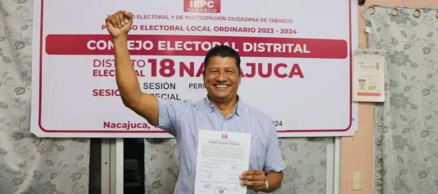 Ratifica TET constancia de mayoría de Roberto Ocaña como alcalde electo de Nacajuca