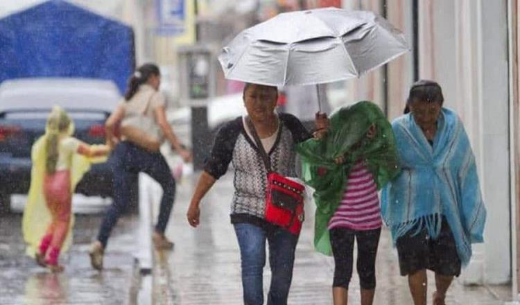 Prevé Conagua ambiente cálido con lluvias puntuales fuertes para este sábado en Tabasco