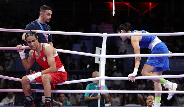 Polémica en París 2024: acusan a boxeadora de ser trans; la noticia es falsa