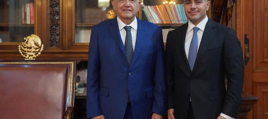Se reúne AMLO con Omar García Harfuch, próximo secretario de Seguridad federal Se reúne AMLO con Omar García Harfuch, próximo secretario de Seguridad federal