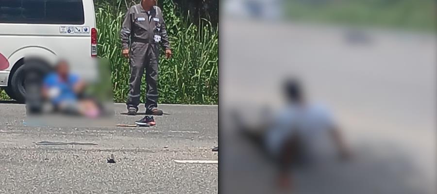 Tráiler impacta a motociclistas y se da a la fuga en la Vía Corta Tráiler impacta a motociclistas y se da a la fuga en la Vía Corta