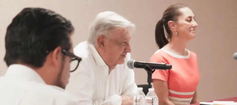 Comparte Sheinbaum video de evaluación del IMSS en Chihuahua junto a AMLO