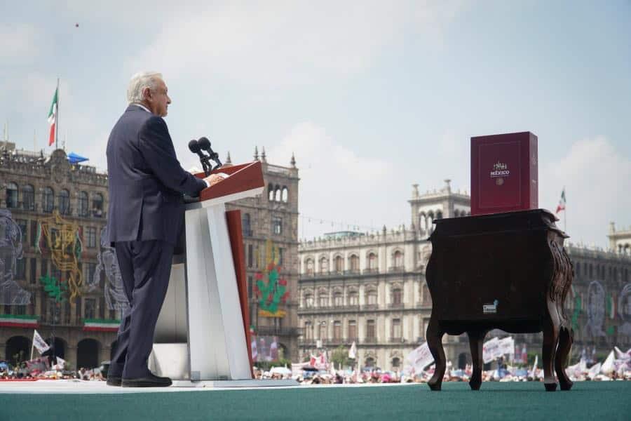 Estima AMLO cierre de sexenio con crecimiento de 1%, pese a “entorno económico” difícil