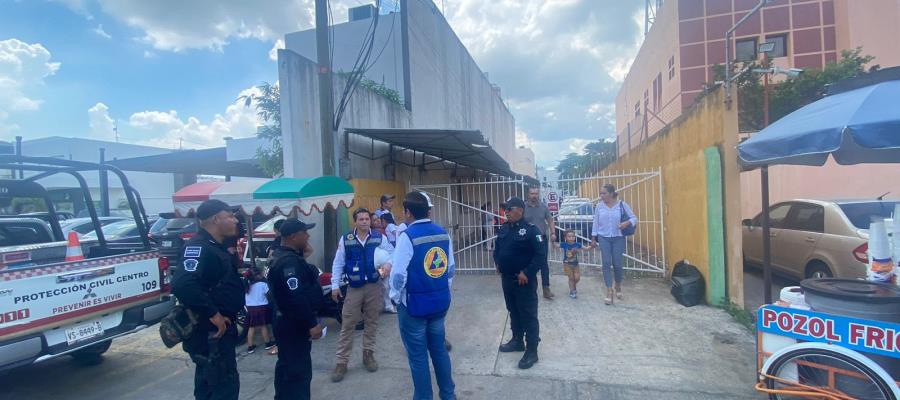 Atiende PC de Centro fuga de gas en CENDI Atiende PC de Centro fuga de gas en CENDI
