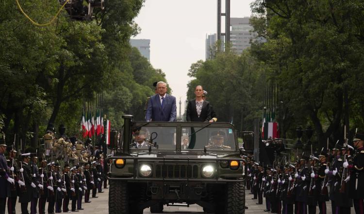 Conmemoran AMLO y Sheinbaum 177 aniversario de gesta heroica de Niños Héroes de Chapultepec