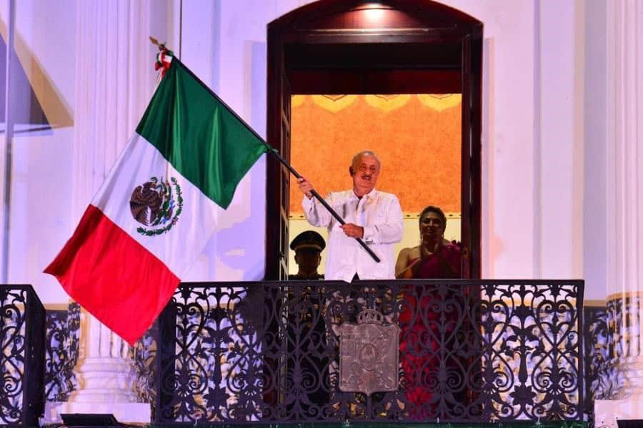 Da Merino su último Grito de Independencia