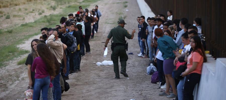 En sexenio de AMLO más de 13 millones de migrantes cruzaron por México hacia EE.UU.: INM En sexenio de AMLO más de 13 millones de migrantes cruzaron por México hacia EE.UU.: INM