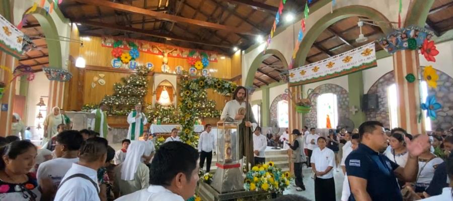 Arriba la reliquia de San Judas Tadeo a Comalcalco Arriba la reliquia de San Judas Tadeo a Comalcalco