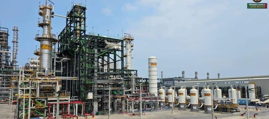 Refinería de Dos Bocas no ha alcanzado su óptima producción: Ramsés Pech Refinería de Dos Bocas no ha alcanzado su óptima producción: Ramsés Pech