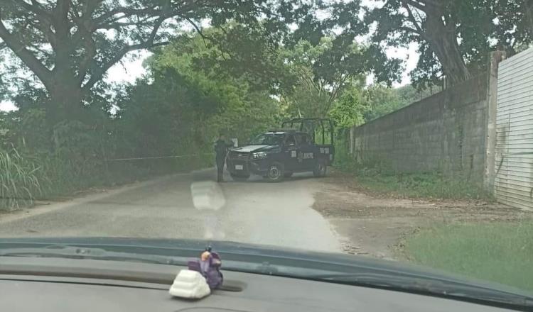 Localizan hombre sin vida en Comalcalco; tenía mensaje con amenazas