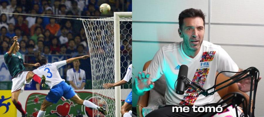 Gol de Borgetti en Mundial de 2002 de los más bonitos que me han anotado, confiesa Buffon