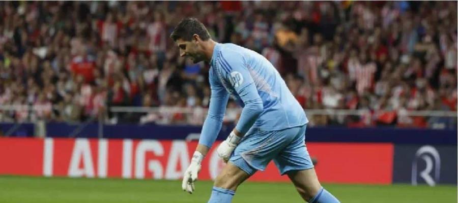 Thibaut Courtois, lesionado y fuera por tres semanas